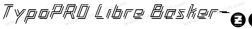 TypoPRO Libre Basker字体转换